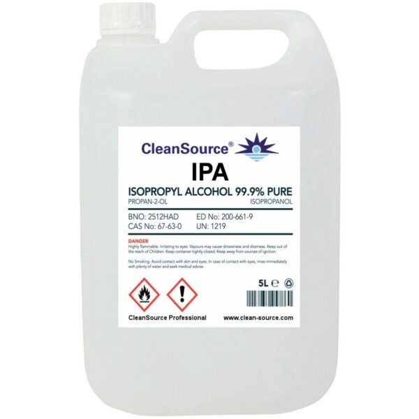 ISOPROPANOL IPA 5 Litres (70%)