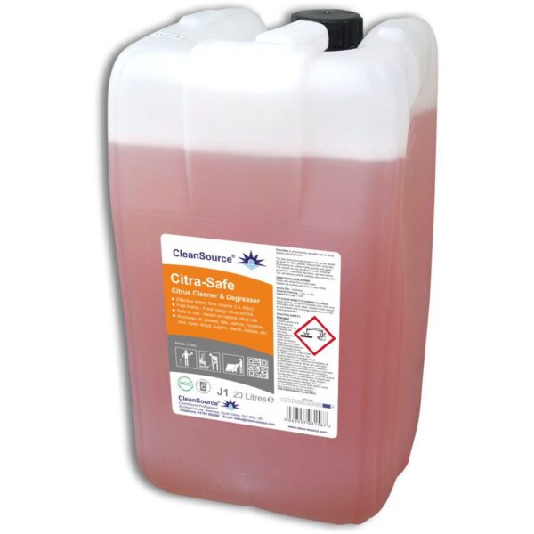 J1C.2 CleanSource® CITRA-SAFE Cleaner & Degreaser-20L DRUM