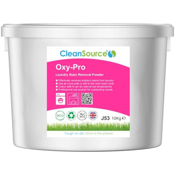 J53P CleanSource® OXY-PRO Stain remover powder-10kg Bucket