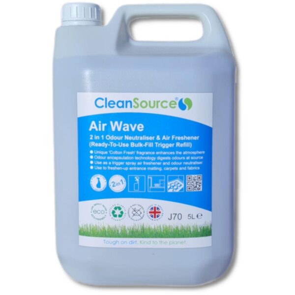 J70.5L CleanSource® AIR-WAVE Odour Neutraliser - 5L Bulk Refill