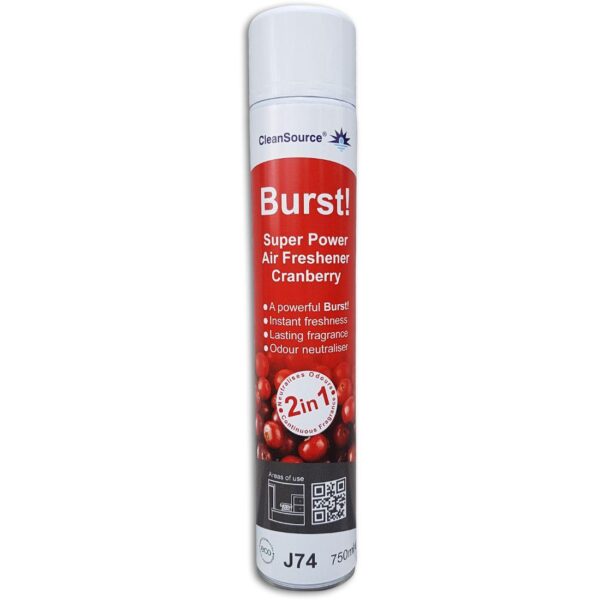 CleanSource® BURST! CRANBERRY Giant Air Freshener -750ml