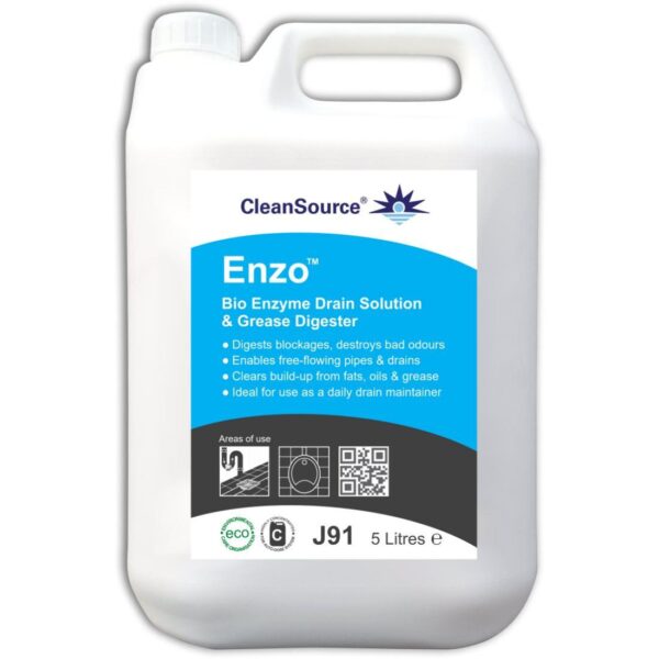J91.5 CleanSource® ENZO Enzyme Drain Cleaner -5L