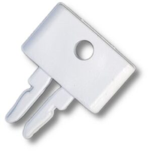 KEY-WEPA-WHT White Plastic Dispenser Key - For Wepa SATINO Legacy Dispensers
