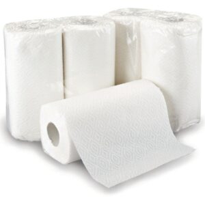 KR0024 Perola® 2-Ply White Kitchen Rolls (1x24)