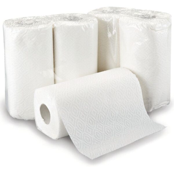 Perola® 2-Ply White Kitchen Rolls (1x24)