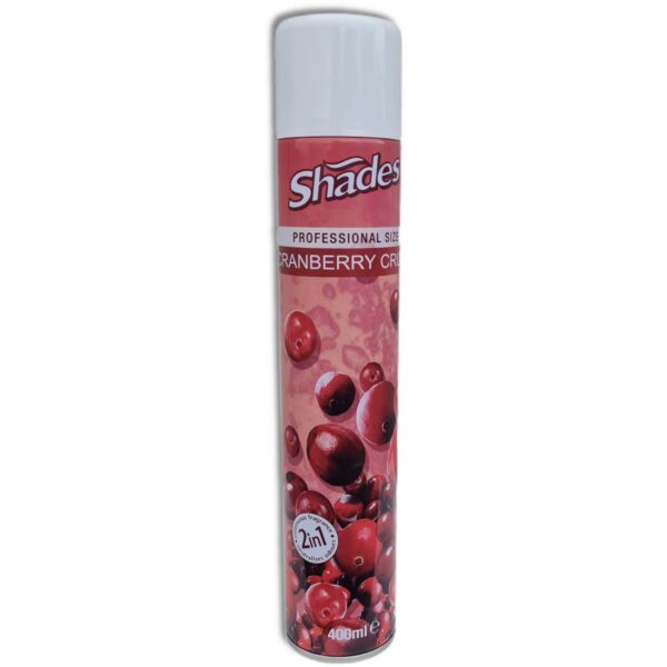 KSH4 Shades Cranberry aerosol Airfreshener 400ml Can