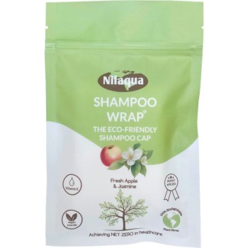 NC13J1-24 Nilaqua Shampoo Wrap / Shampoo Caps - Apple & Jasmine (1x24)