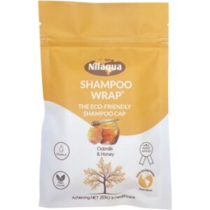 NC13M1-24-1-1.jpg Nilaqua Shampoo Wrap / Shampoo Caps - Oatmilk & Honey (1x24)