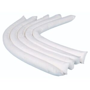 Spill Control Socks - Oil Only - White (1.2m Long) (1x20)