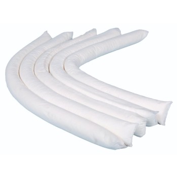 OST20 Spill Control Socks - Oil Only - White (1.2m Long) (1x20)