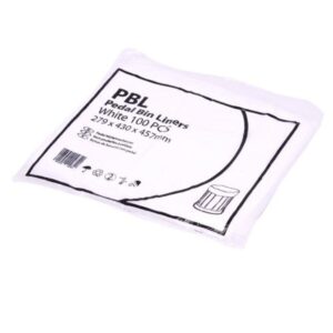 envirosack® Standard White Pedal Bin Liners 10L (11x17x18") (1x1000)