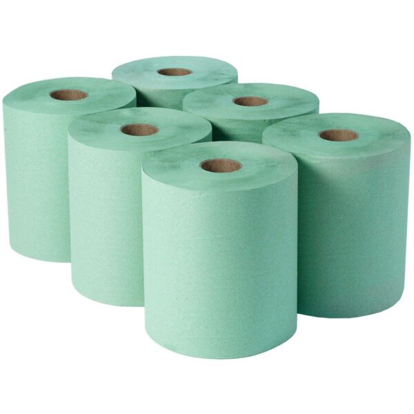 PCF314 Perola® TuffRol© 2 Ply 140mx230mm Green H.Duty C-Feed Rolls