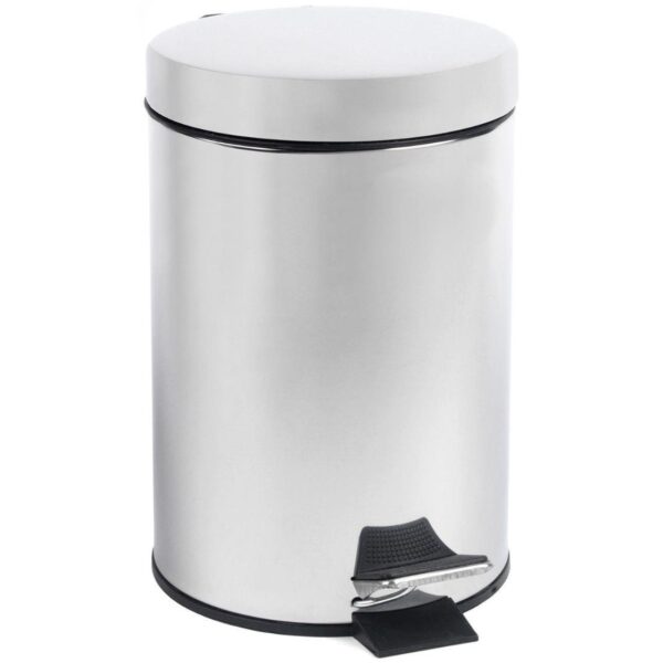12 Litre S/Steel Pedal Bin