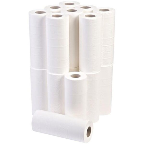 PHR501 Perola® 2-ply White 10"/25cm Hygiene Rolls (1x18)