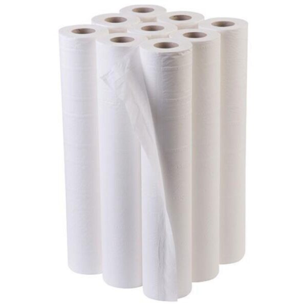 PHR511 Perola® 2-ply White 20"/50cm Hygiene Rolls (1x9)