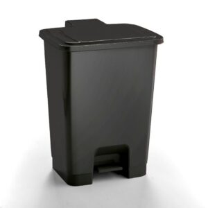 PLPED15-GY 15L Plastic Pedal Bin - Grey