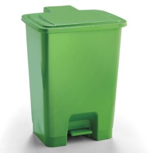 PLPED30-GN 30L Plastic Pedal Bin - Green