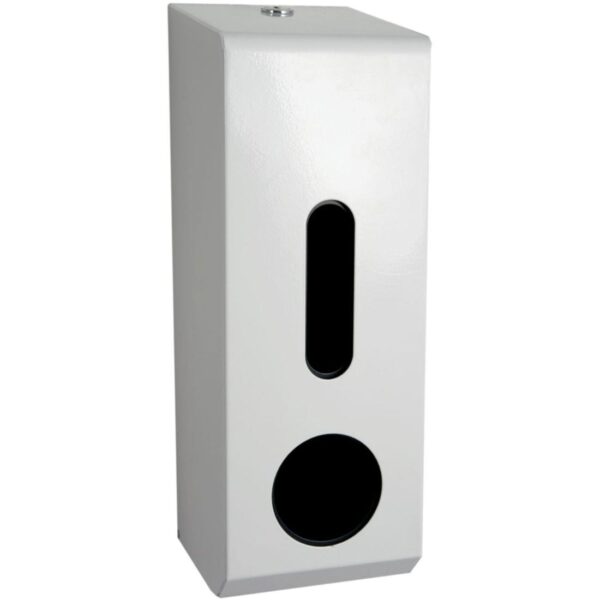PPD45MWH Perola® TRIO White Metal Triple Conv. T/Roll Dispenser