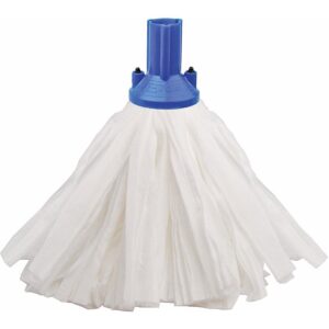 PS12-BL 120g Big White Socket Mop - Blue