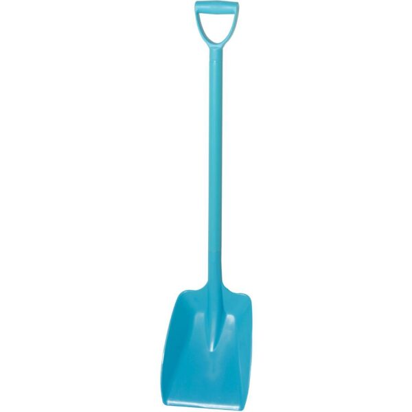 32cm Long Hygiene 'D' Grip Grip Shovel - BLUE