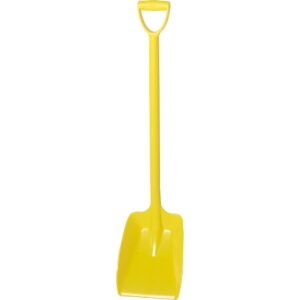32cm Long Hygiene 'D' Grip Grip Shovel - YELLOW