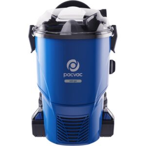 Pacvac VELO-GO Battery Backpack Vac + 2 Li-ion Batteries & Twin Charger
