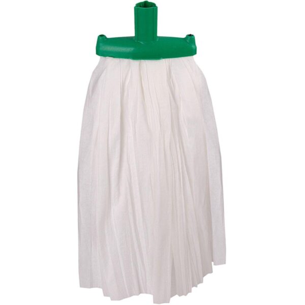 PVS21-GN Excel Prairie 197g Stubby BIG WHITE Kentucky Mop - Green