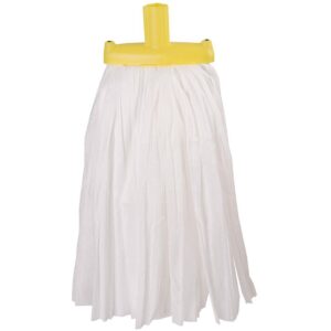 Excel Prairie 197g Stubby BIG WHITE Kentucky Mop - Yellow