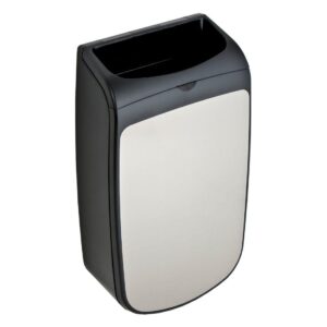 Perola® 25L Mercury Brushed S/Steel Wall Mounted Waste Bin