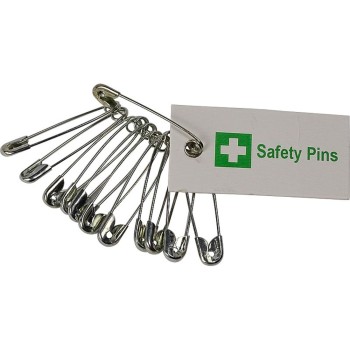 Q2101 First Aid Safety Pins (Pack of 12)