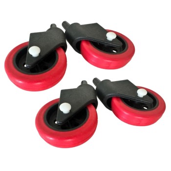 Set of 4 Wheels for 70L Recycling Bins