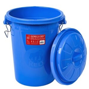 enviropal® 30L Heavy Duty Gorilla Bin™ With Clip-on Lid Blue
