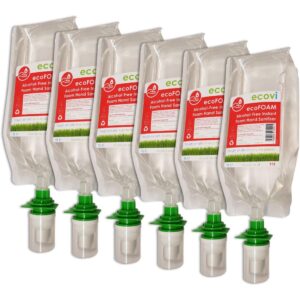 ecovi® ecoFOAM Instant Alcohol-Free Hand Sanitiser (6x1L)