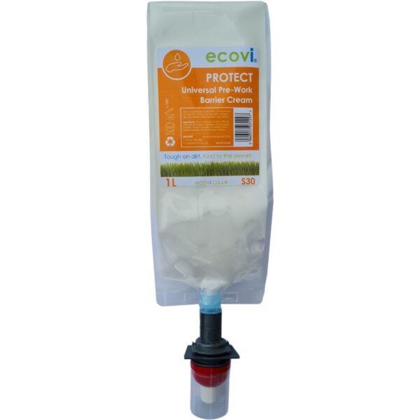 S30 ecovi® PROTECT Pre-Work Barrier Cream - 1L