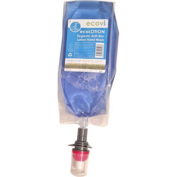S9.1 ecovi® ecoLOTION Anti-Bac Lotion Hand Wash (6x1L)