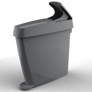 SANBG20L Pedal Operated Sanitary Bin - 20L - Grey