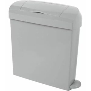 SANBG23L Pedal Operated Sanitary Bin - 23L - Grey
