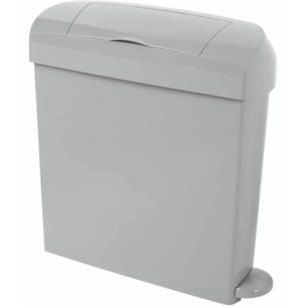 Pedal Operated Sanitary Bin - 23L - Grey