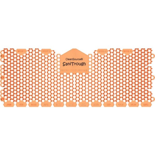 P-Wave Urinal Trough Screens - Mango (1x2)