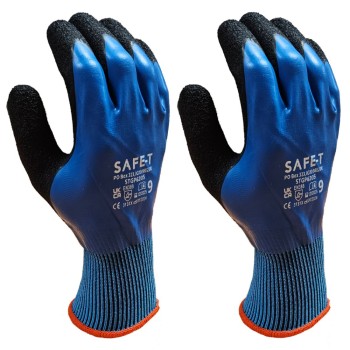 STGP6205-L Waterproof Fully Coated Gripper Gloves (9) (L)