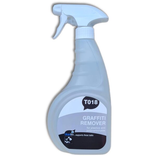 T018 Graffiti Remover for Plastics & Polycarbonates 750ml