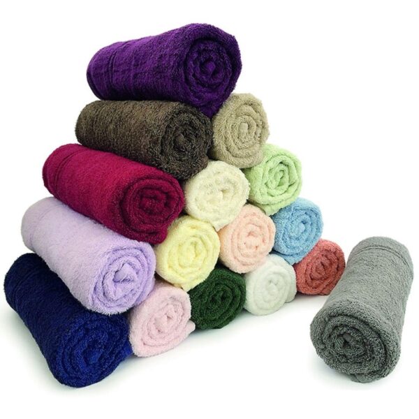 TOBA-CM Evolution Bath Towels 70 x 125cm - Cream (1x6)