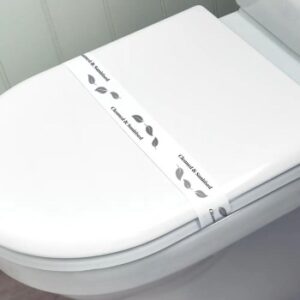 Toilet Seat Bands 'Cleaned & Sanitised' (1x500)