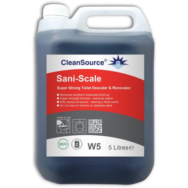 CleanSource® SANI-SCALE Acidic Toilet Descaler -5L