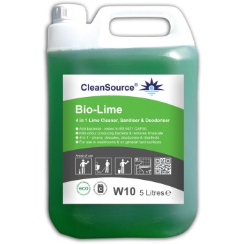 W8.5L CleanSource® BIO-LIME Cleaner & Disinfectant -5L