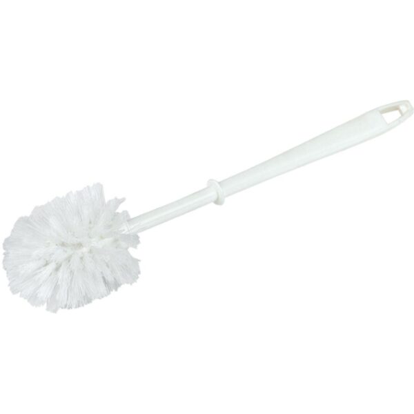 WB00WH Plastic Toilet Brush - White