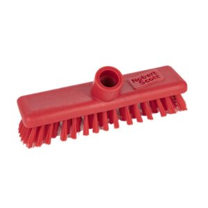 23cm/9" Hygiene Deck Scrub - Red