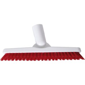 WGHY-RD 22cm/9" Hygiene Grout Scrub - Red