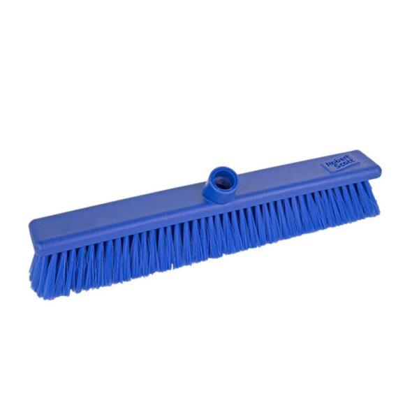 WLST8-BL 18" Stiff BLUE Hygiene Broom Head
