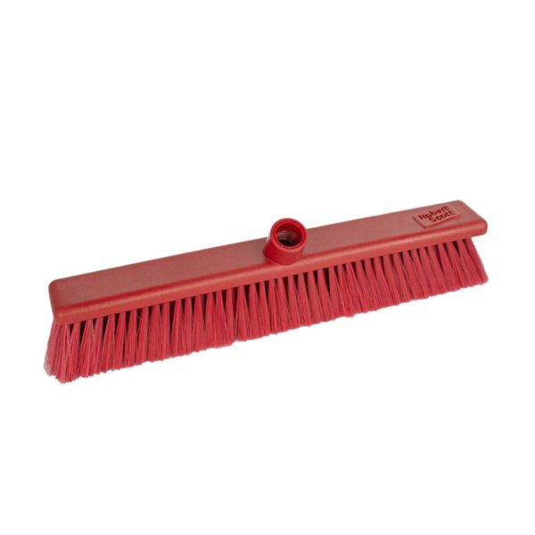 WLST8-RD 18" Stiff RED Hygiene Broom Head